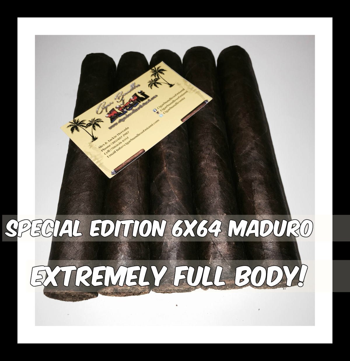 Extremely Full Body! Not for Mild Smokers!  6x64