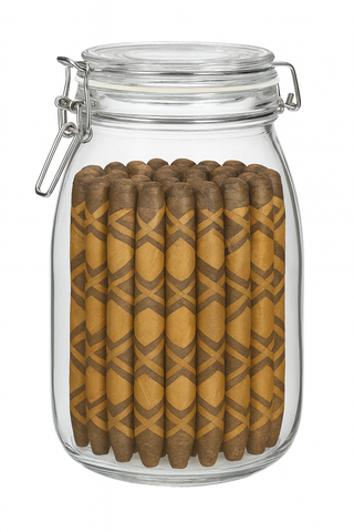 Glass Jar Humidor