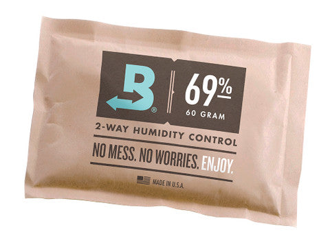 Boveda 60 Gram 2 way Humidification single pack/box of 12 or bulk pack of 20 bags